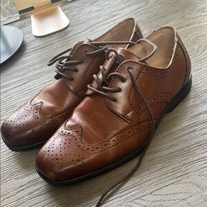 Boys wingtip dress shoes